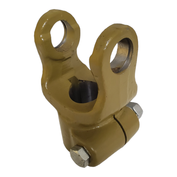 1 1/2" Round Bore PTO End Yoke Series 4 AE421338 Mfg.: Bare-co Round Bore Yoke Part No: AE421338 Series: 4 Bore Dia: 1 1/2" Keyway: 1/4" and 3/8"