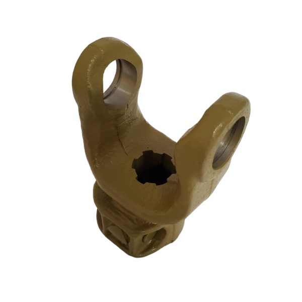 1 1/8" 6 Splines PTO End Yoke Series 4 / W210 / W2300 A421118 Mfg.: Bare-co Part No: A421118 Series: 4 / W210 / W2300 Bore: 1 1/8" 6 Splines Type: Quick Release