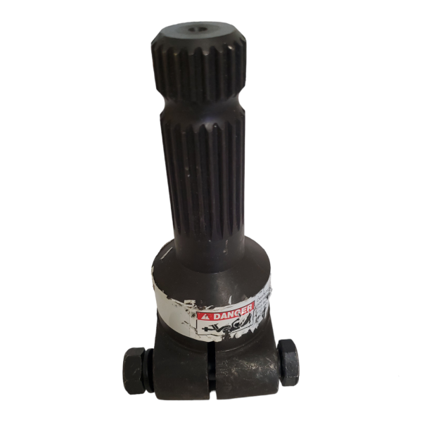 1000 RPM PTO Adapter with 1 3/4" 20 Splines Female and 1 3/8" 21 Splines Male B2460 Bare-co PTO Adapter Part No. B2460 Overall Length: 7" Female: 1 3/4" 20 Splines Male: 1 3/8" 21 Splines