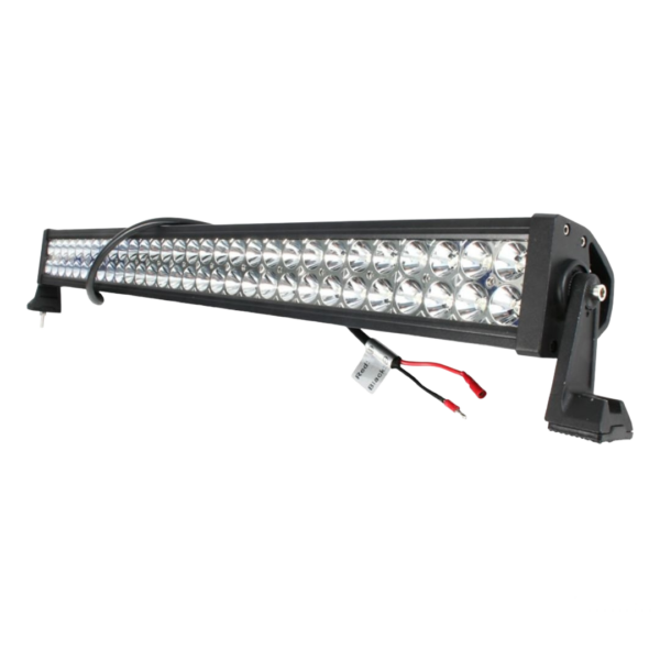 34" LED Flood Light Bar B5633 Bare-co LED Flood Light Part No.: B5633 60° Floodlight Spread Internal Radio Suppression Heavy Duty Thick Metal Tractor Cab Mount Full 360° Swivel Angle Operating Voltage: 10 - 30 Volts DC Waterproof Rating: IP67 Aluminium Housing Stainless Steel Mounting Hardware