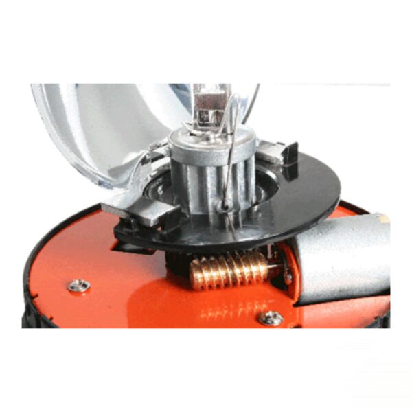 12 Volt Heavy Duty Base Mount Beacon B6715 Bare-Co Base Mount Beacon Part No: B6715 12 Volt Quartz Halogen Heavy Duty Gear Drive Three Mounting Options Include:Bolt Down Holes, High Strength Magnet & Suction Cup.