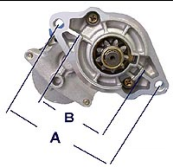 Gear Reduction Starter Motor Mfg: Bare-co See Table Below Factory rebuilt Heavy Duty Gear Reduction type starters Old Core NOT Required H/D Gear Reduction Starters also replace Light Duty (round body) direct drive starters on many models