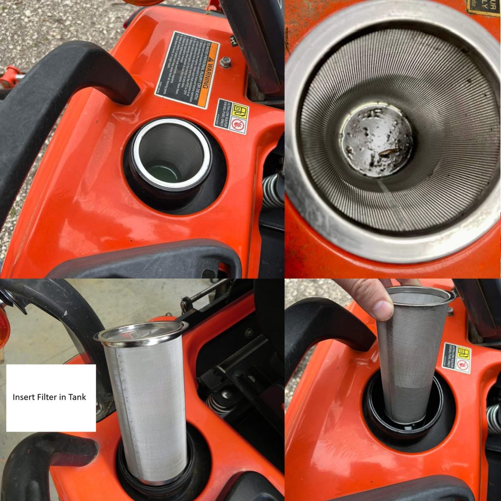 kubota bx strainer