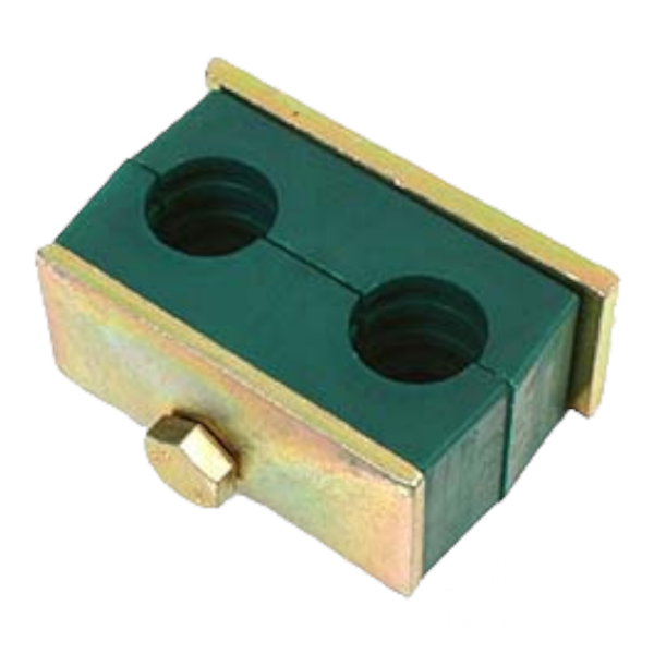 Hydraulic Hose Clamping Block HCB Mfg.: Bare-co Part No.: <strong><span style="color: #ff0000;">B4319</span></strong> Clamp ID: 3/4" Hose Size: 3/8" I.D. Hydraulic Hose Part No.: <strong><span style="color: #ff0000;">B4322</span></strong> Clamp ID: 7/8" Hose Size: 1/2" I.D. Hydraulic Hose